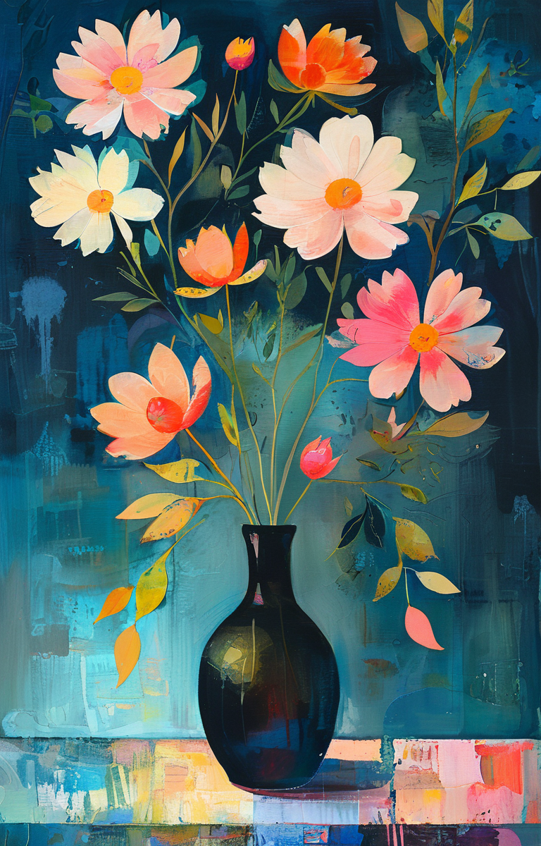 10901-3748150527-masterpiece,best quality,_lora_tbh199-sdxl_0.9_,illustration,style of Rosina Wachtmeister decaying peonies.png